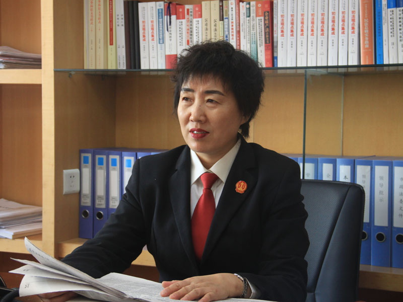 葫蘆島中院黨組書(shū)記、院長(zhǎng) 王淑俐