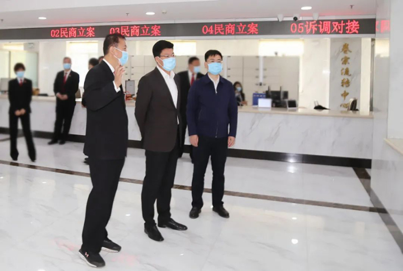 任延忠(中)調(diào)研圖片