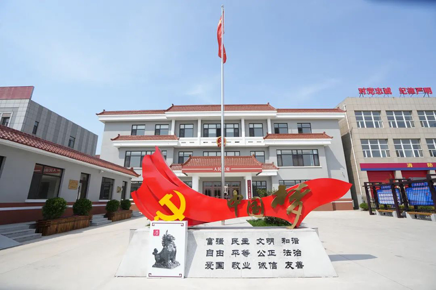 復(fù)州城人民法庭外景。