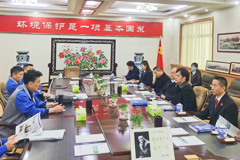 錦州中院環(huán)資庭走進企業(yè)，為企業(yè)在生態(tài)環(huán)保、司法服務(wù)等方面的需求提供對策建議