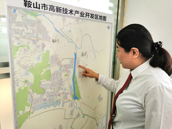 高新審判團隊負責人付玉辦公室的“營商地圖”