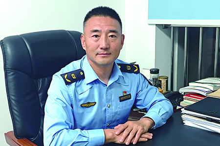 沈陽市生態(tài)環(huán)境局黨組成員、執(zhí)法隊(duì)黨委書記王永峰