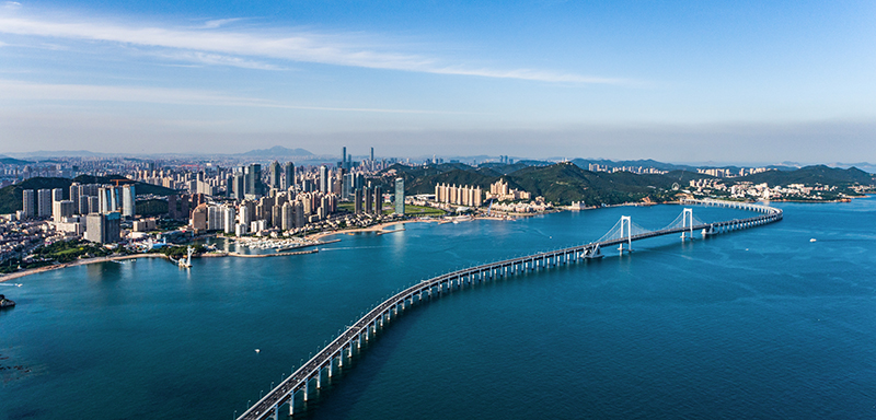 《大連星海灣跨海大橋》 大連生態(tài)環(huán)境局 王華攝