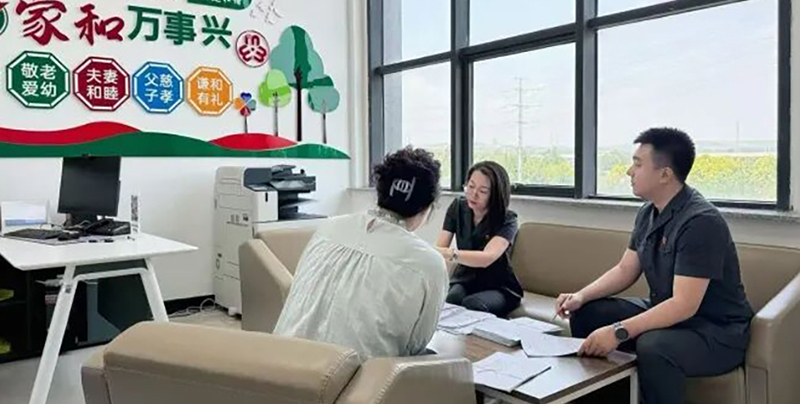 平臺(tái)協(xié)調(diào)下，各部門(mén)合作辦理讓“難事”快速辦結(jié)。