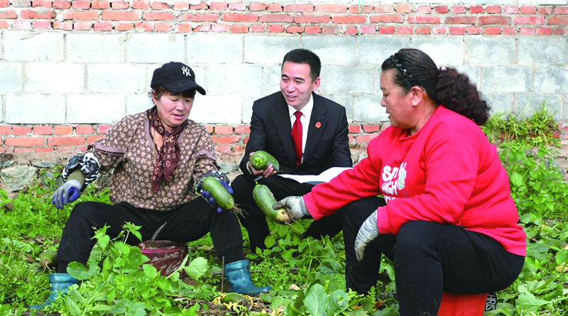 法官走進蘿卜大棚普及銷售環(huán)節(jié)法律風(fēng)險防范知識