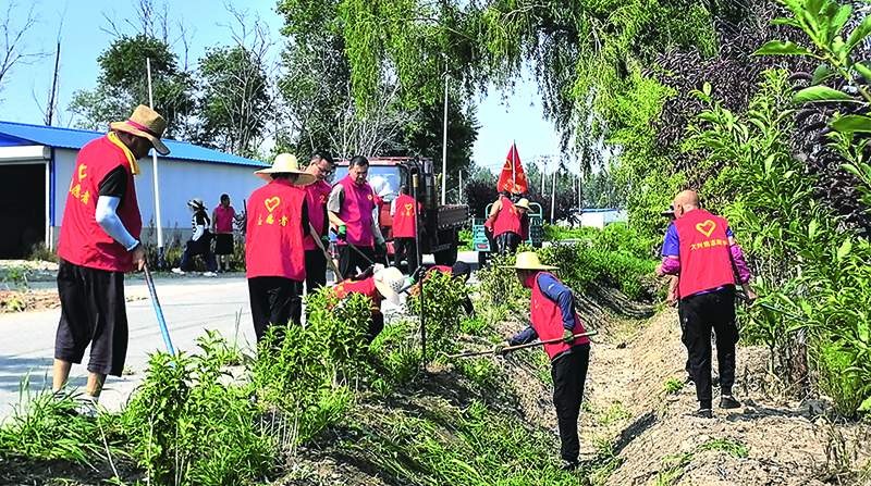 昌圖縣大興鎮(zhèn)推廣垃圾“五指分類法”